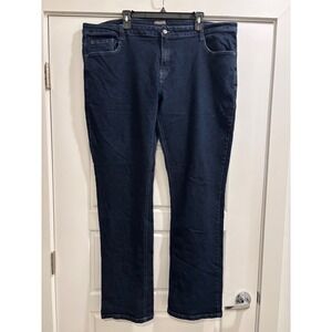 Apparel Collection Dark Wash Straight Leg Jeans Size 46-R Blue Denim MC288